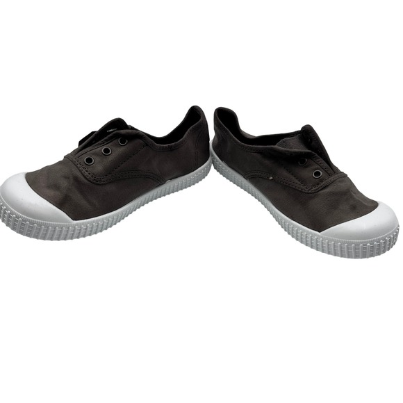 Victoria Slip On Sneakers Kids Taupe‎ NWT Size 32 US 1 Model 06627 - Picture 4 of 6